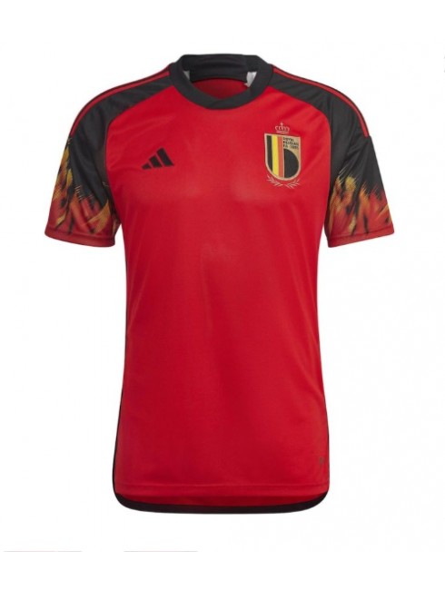 Belgien Replika Hemmakläder VM 2022 Kortärmad